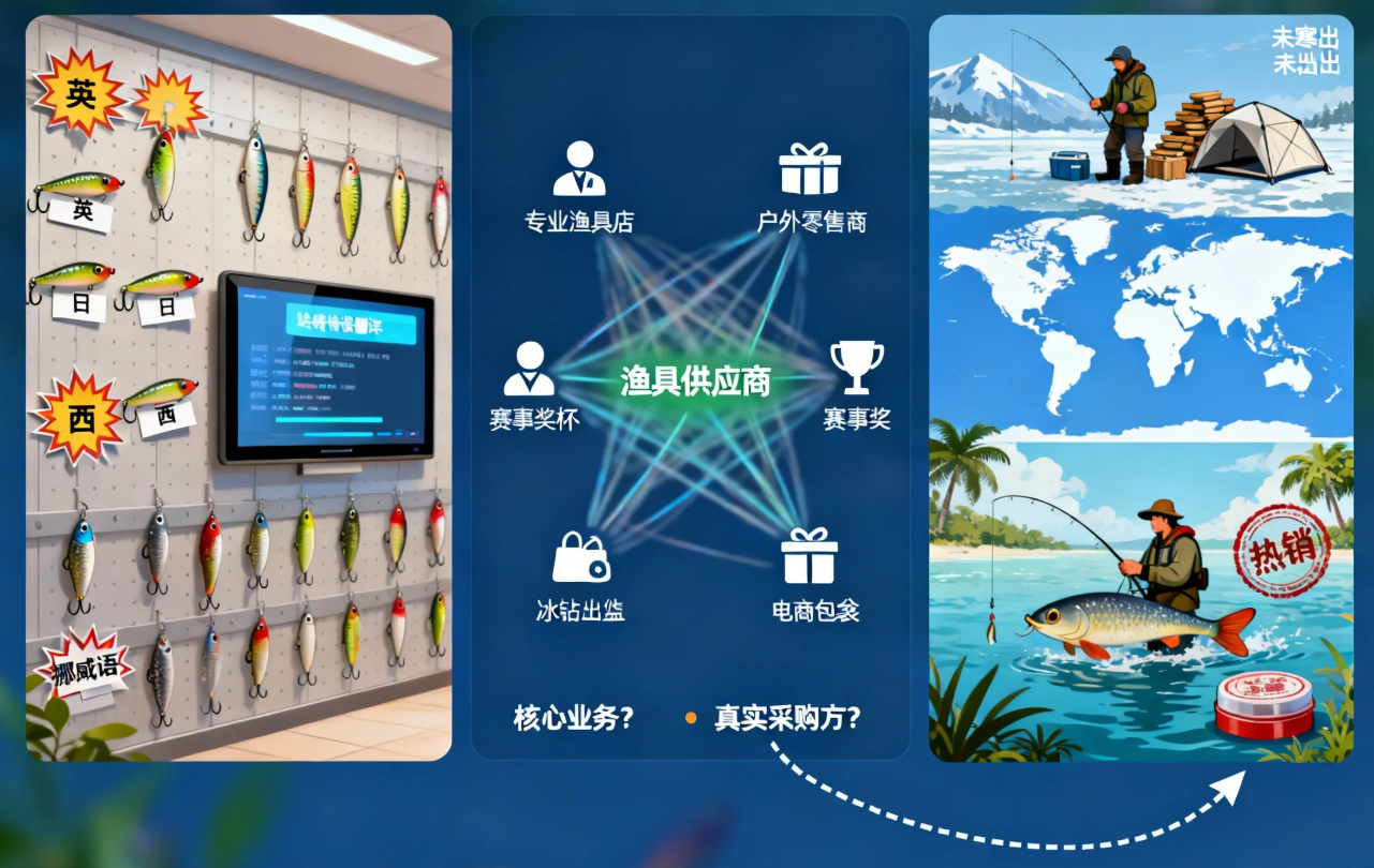 渔具用品出口 痛点