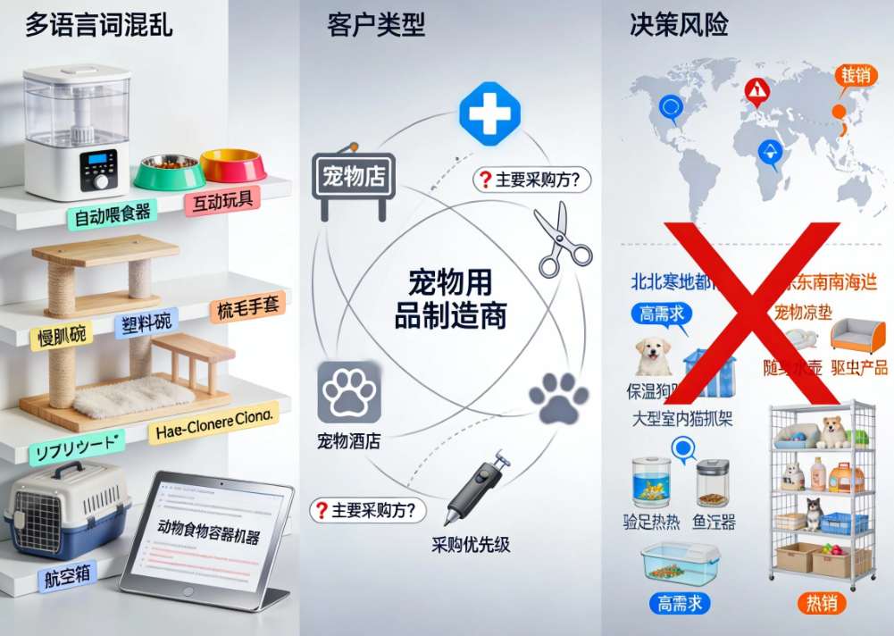 宠物用品出口 痛点